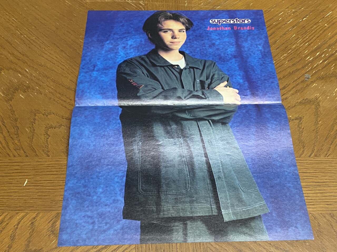 Jonathan Brandis Jake Patellis teen magazine poster clipping green jacket Superstars Pix