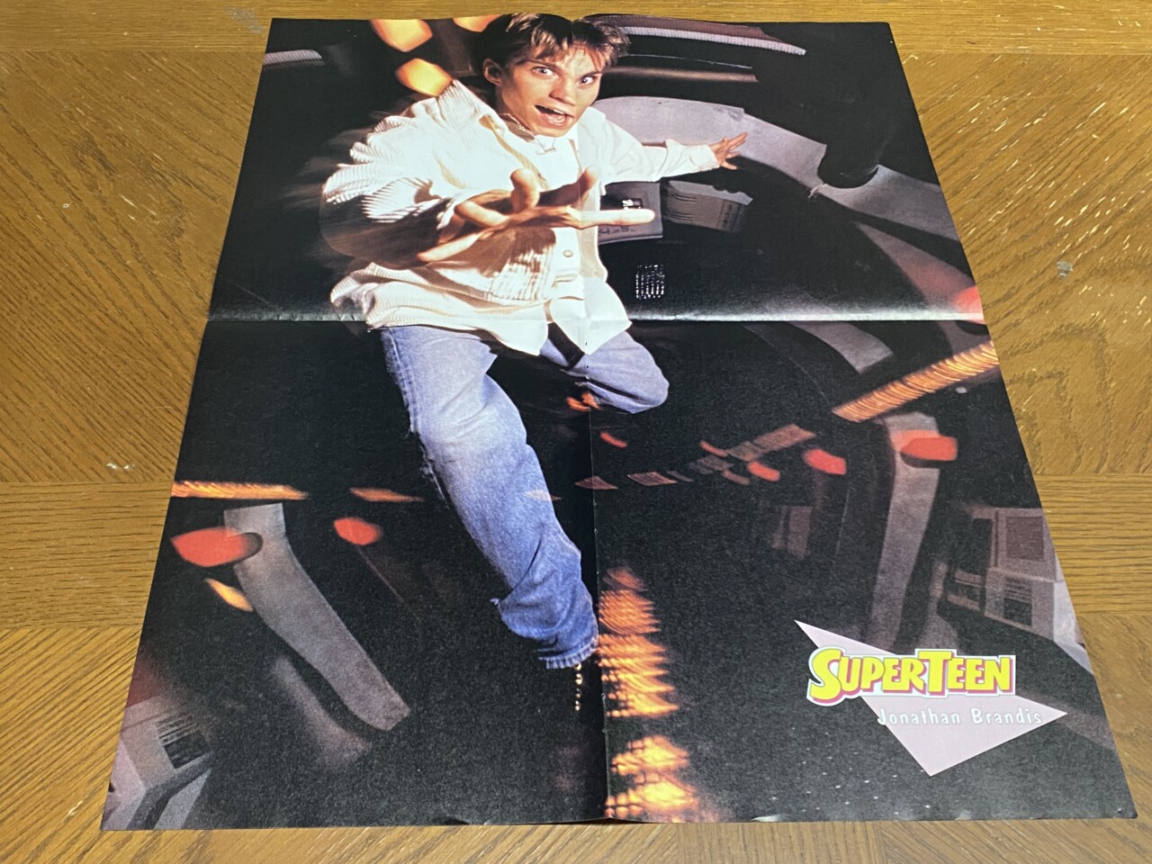 Jonathan Brandis Rider Strong teen magazine poster clipping Seaquest Superteen Rare
