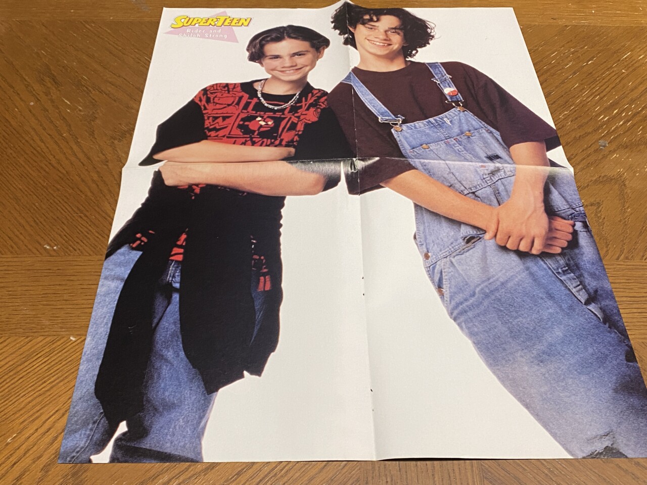Jonathan Brandis Rider Strong teen magazine poster clipping Seaquest 4 page Rare - Image 2