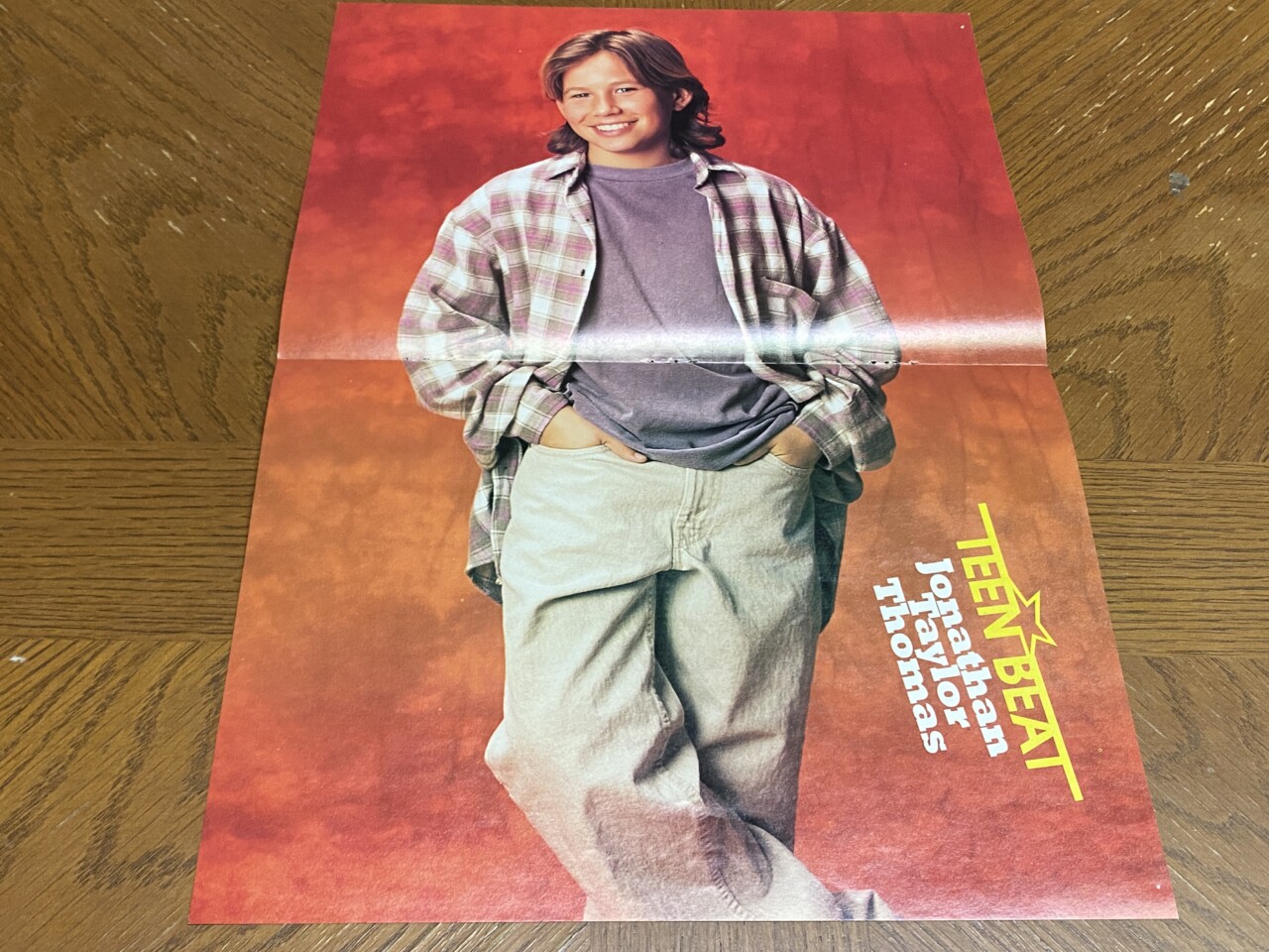 Jonathan Taylor Thomas teen magazine poster clipping full body 90's JTT