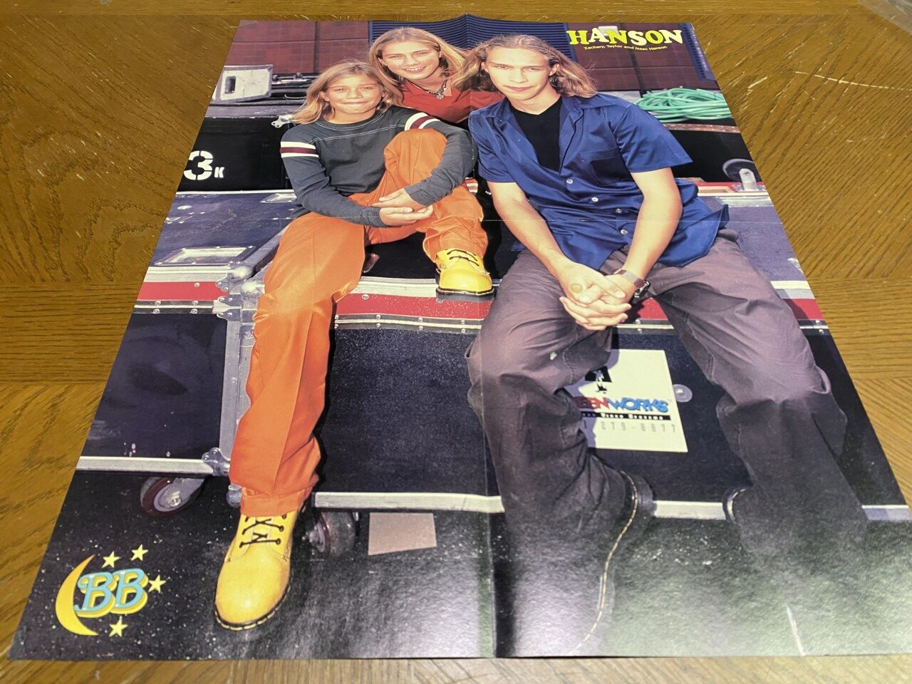 Hanson No Doubt Gwen Stefani teen magazine poster clipping sound check grass - Image 2