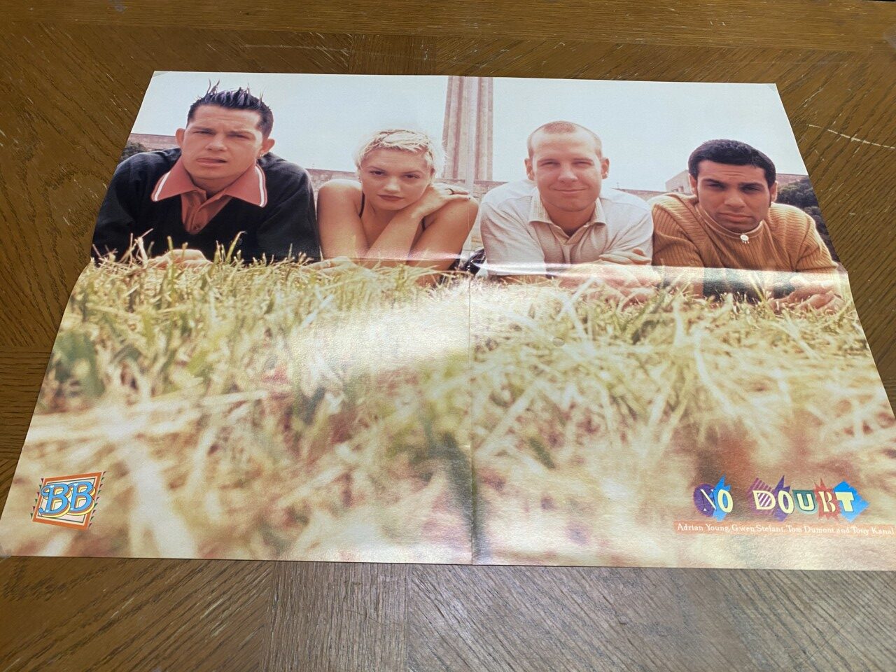 Hanson No Doubt Gwen Stefani teen magazine poster