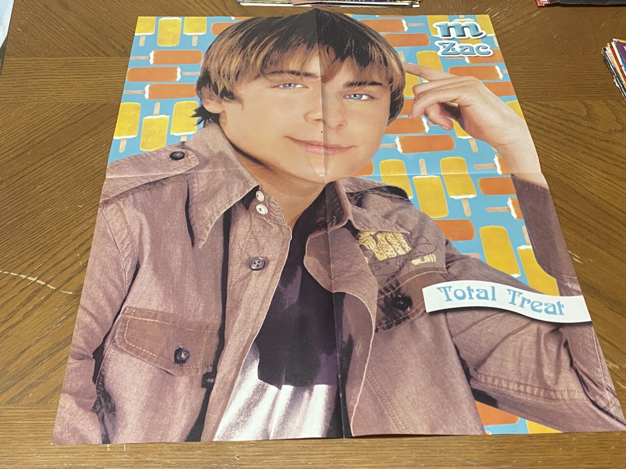 Hilary Duff Zac Efron teen magazine poster clipping Pure Popsickle M crush - Image 2