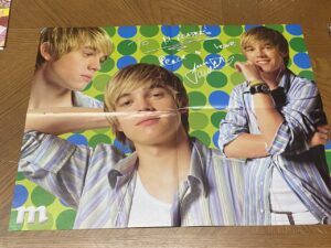 Hilary Duff Jesse Mccartney teen magazine poster clipping modeling Dream Street