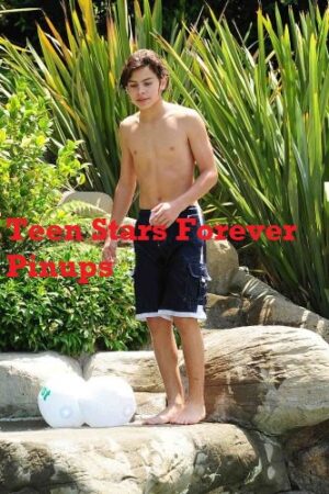 Jake T. Austin 4×6 or 8x10 vintage photo picture shirtless barefoot swimsuit pix rocks teen idols