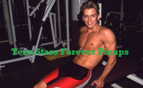 Jeremy Jordan 4×6 or 8x10 vintage photo picture gym working out relax 90's