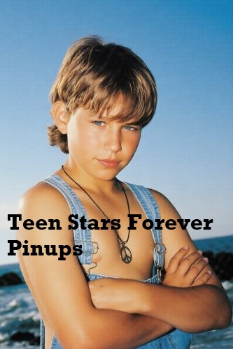 Jonathan Taylor Thomas 4×6 or 8x10 photo vintage overalls 90's modeling Pix JTT