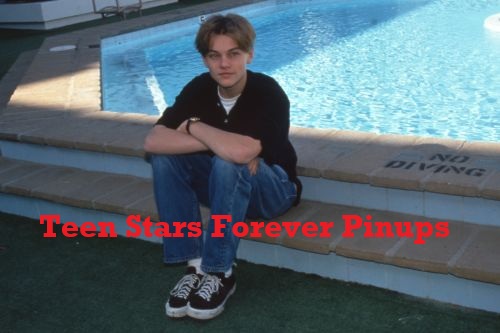 Leonardo Dicaprio 4×6 or 8x10 vintage photo picture modeling jeans young Titanic 90's pool sexy shot pix