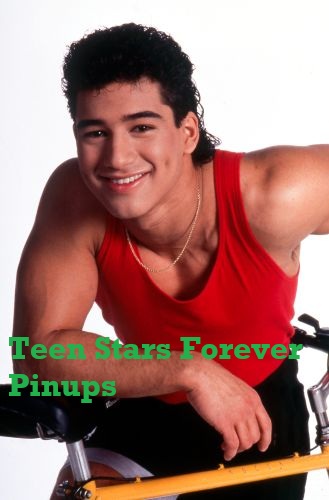 Mario Lopez 4×6 or 8x10 vintage photo picture modeling bike muscles buff 90's Saved by the bell hunk