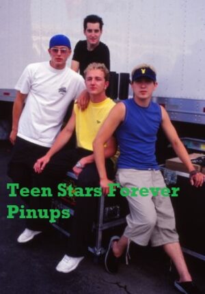No Authority 4×6 or 8x10 vintage photo picture young modeling boy band 2001