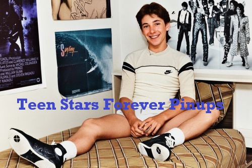 Noah Hathaway 4×6 or 8x10 vintage photo picture young white shorts bedroom modeling 80's legs open sexy pose