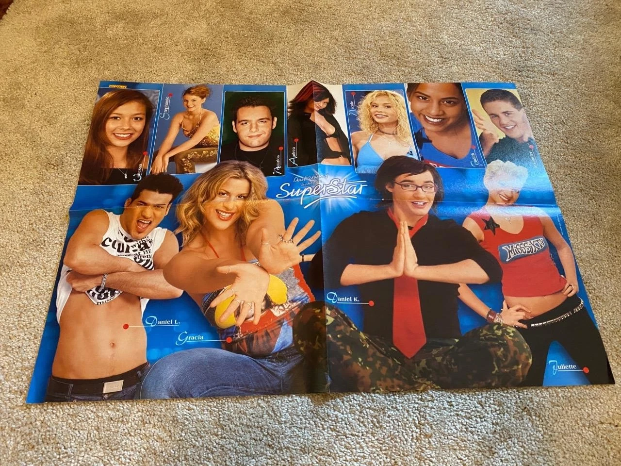 Eminem teen magazine poster clipping rapper headshot Vintage Popcorn mag Pix - Image 2