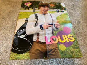 Louis Tomlinson Zayn Malik One Direction teen magazine poster clipping phone CS