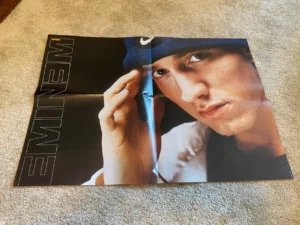 Eminem teen magazine poster clipping rapper headshot Vintage Popcorn mag Pix